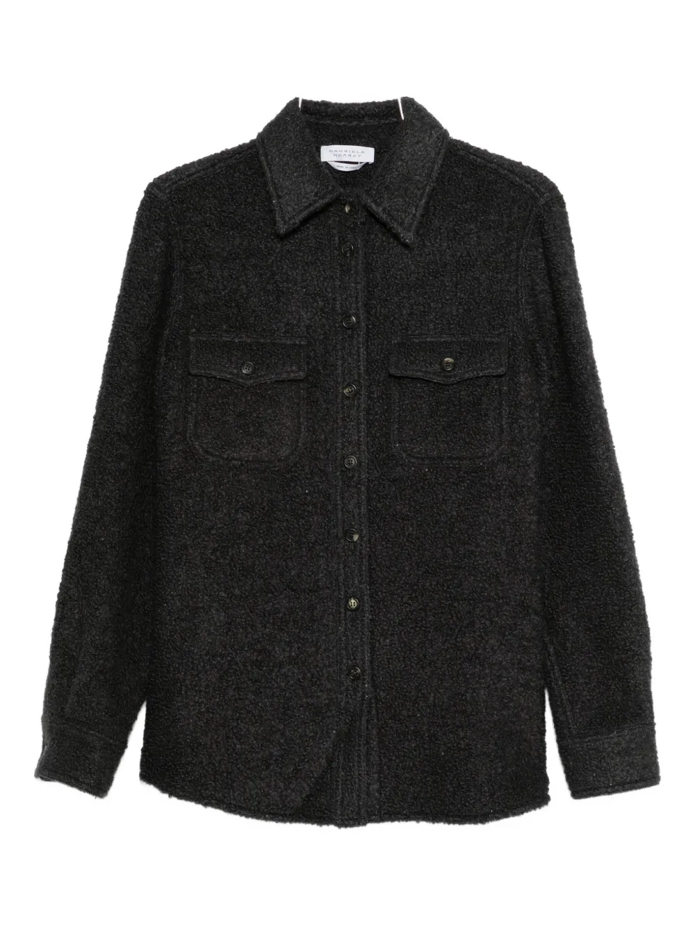 Gabriela Hearst Buttoned Jacket In Black