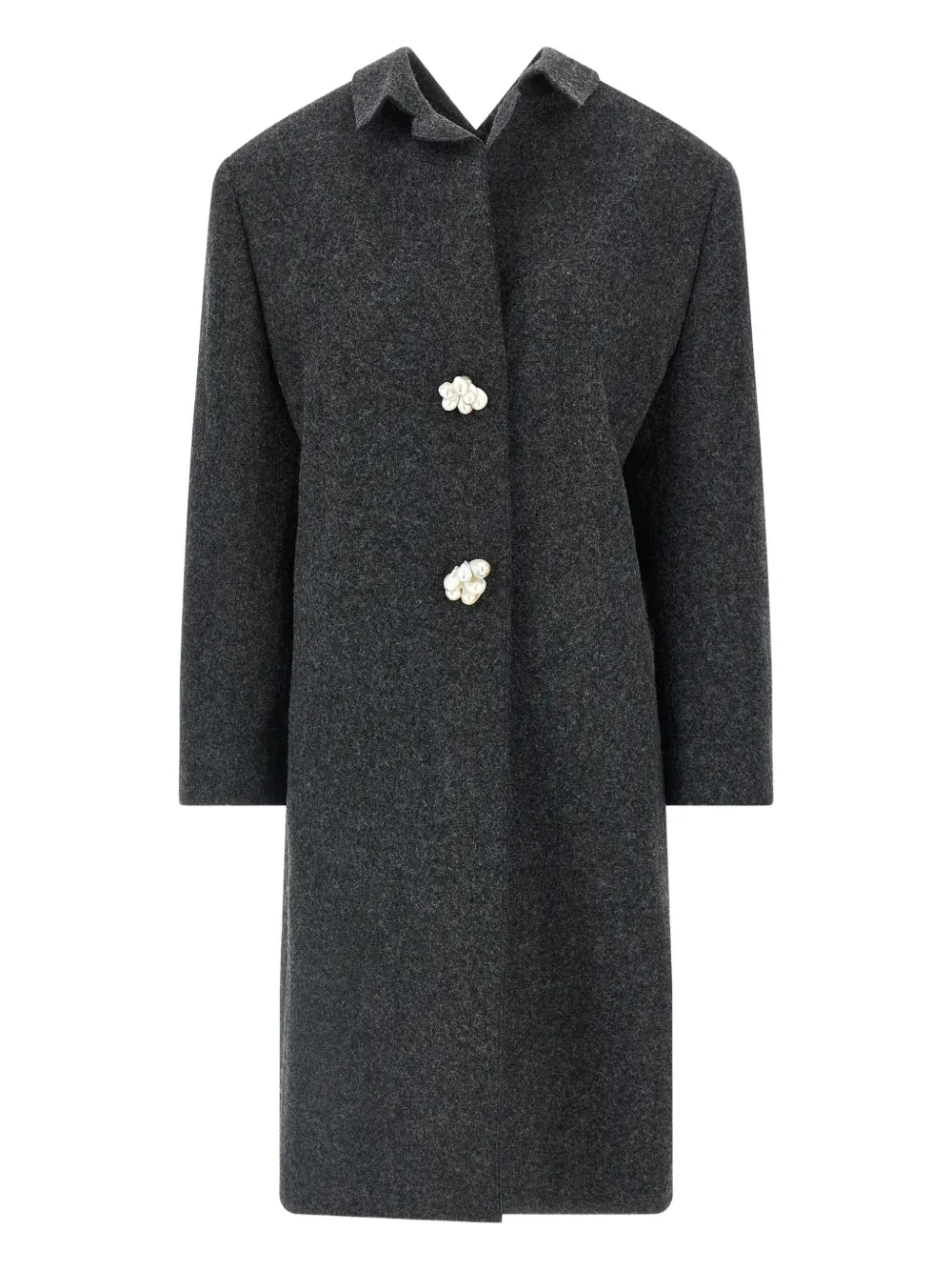 Prada Shetland virgin-wool coat | Grey | Image 1
