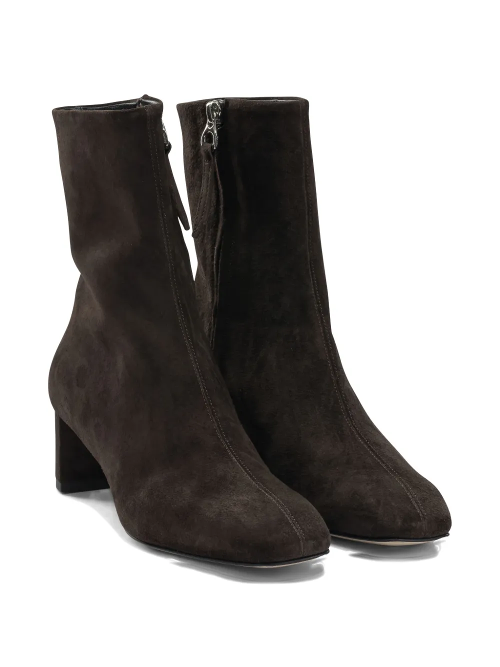Aeyde 45mm Millie Boots In Brown