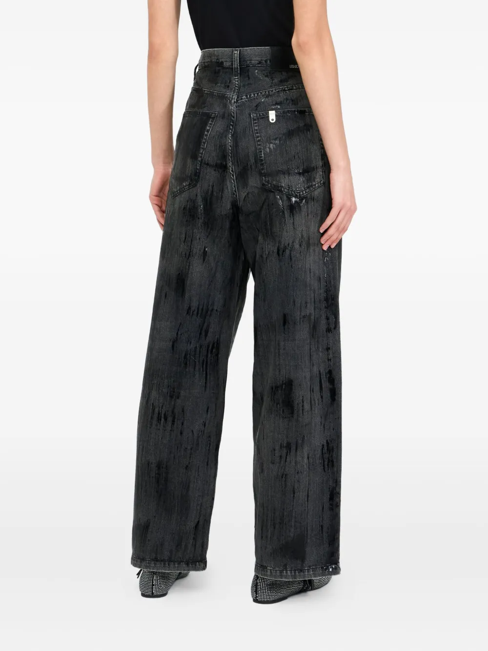 LIU JO Flared jeans Zwart