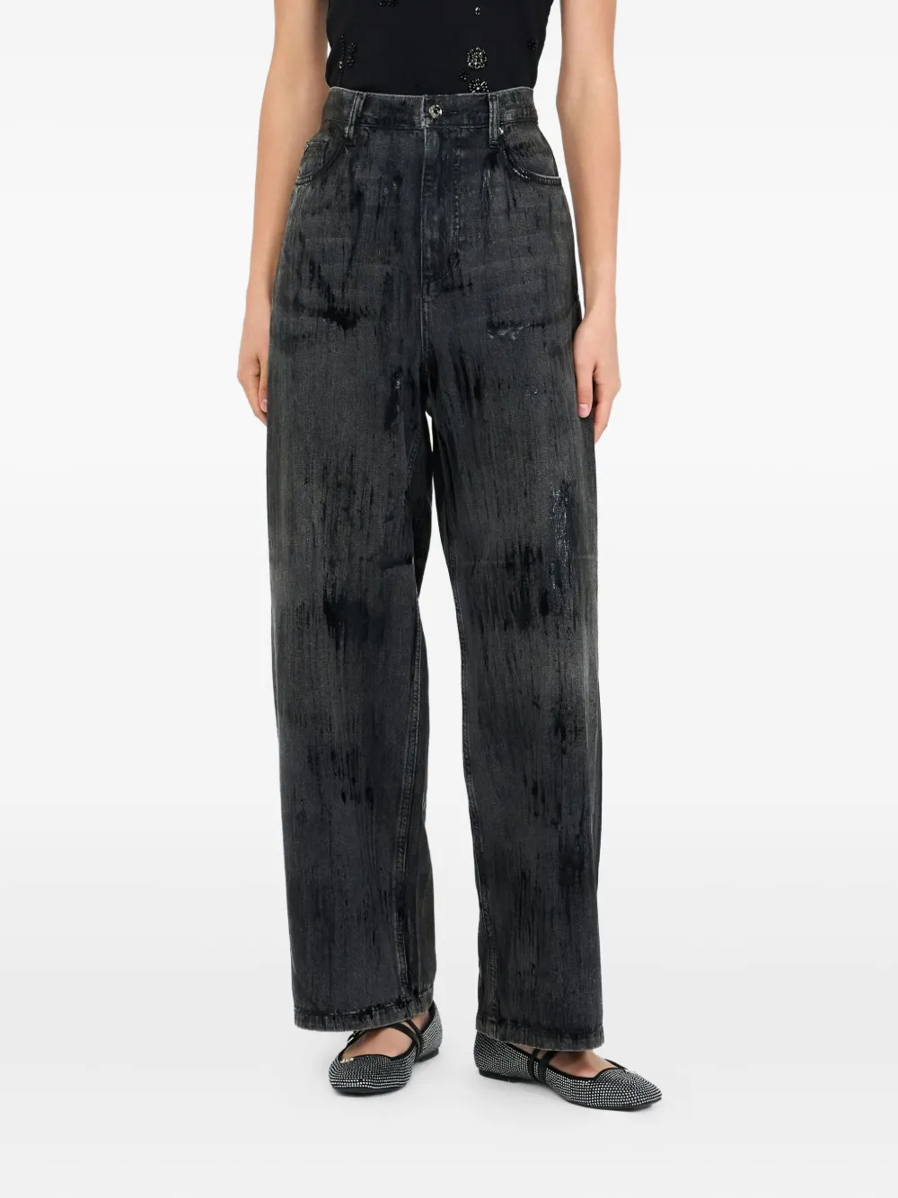 LIU JO Flared jeans Zwart