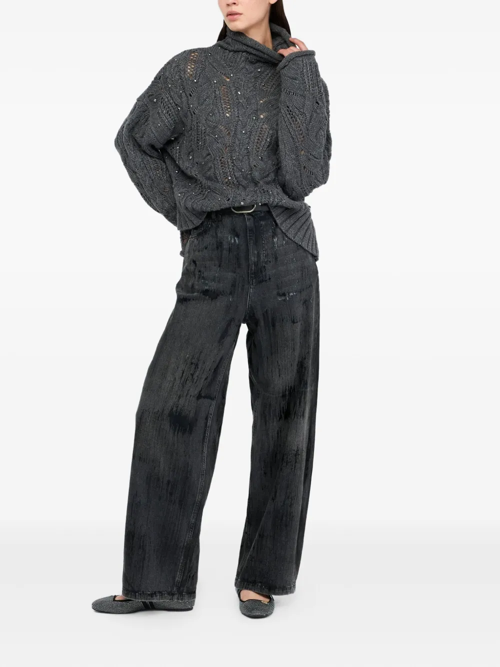 LIU JO coated flared jeans | Flares & Bell Bottom Jeans | Image 2