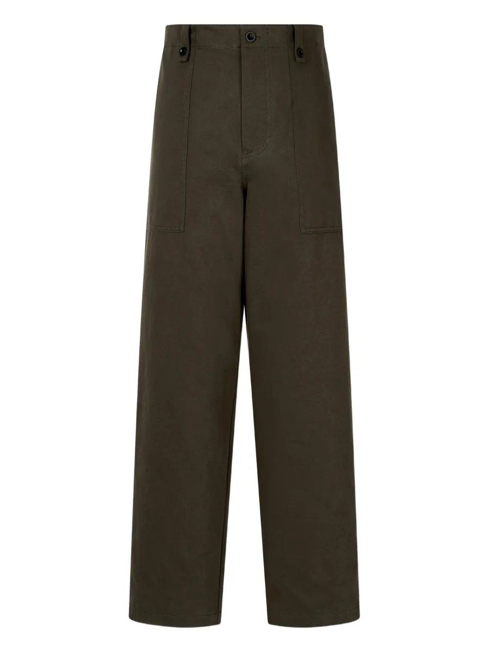 STUDIO TOMBOY Fatigue cotton trousers | Brown | Image 1
