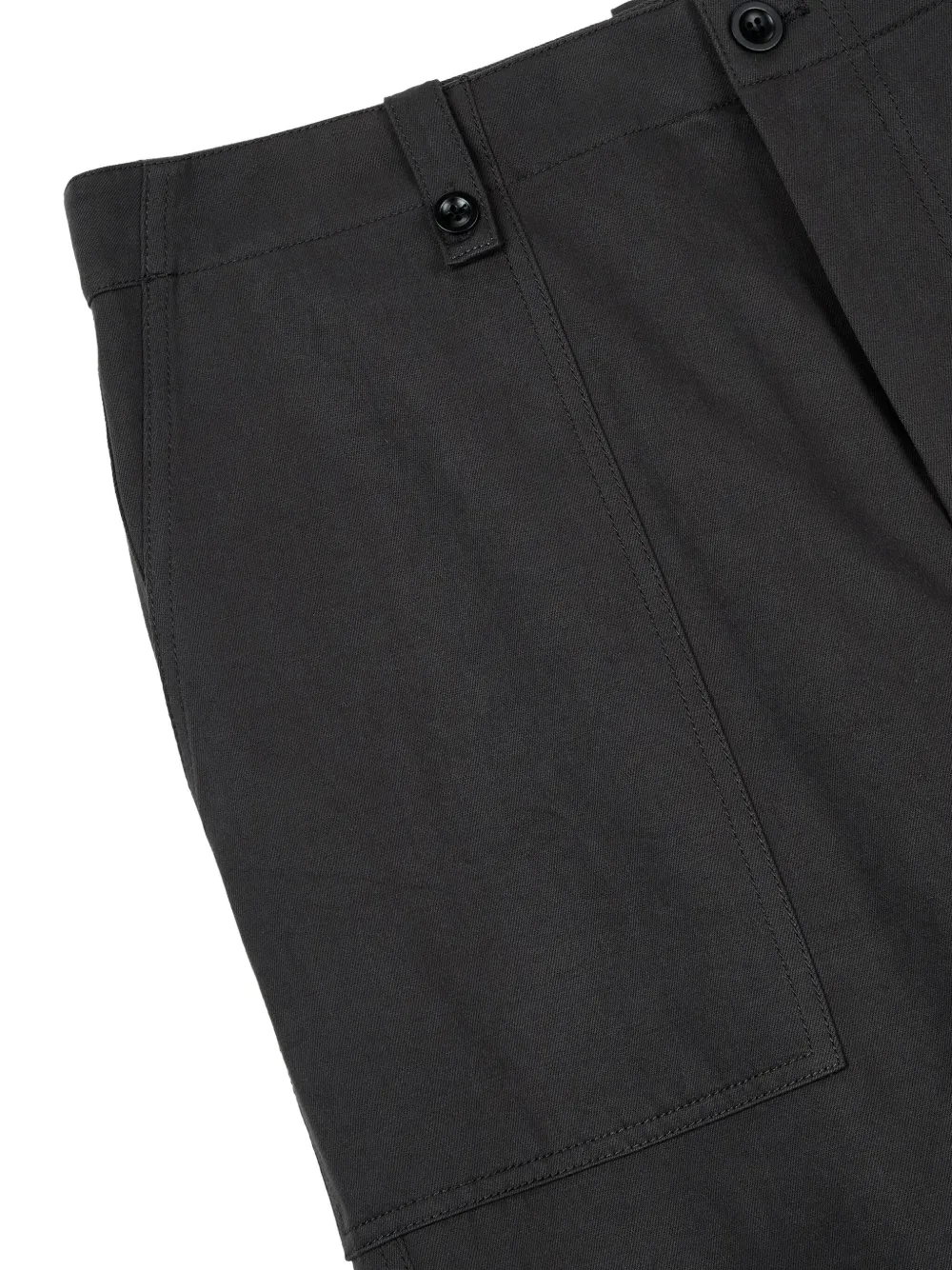 Studio Tomboy Fatigue Cotton Trousers In Brown