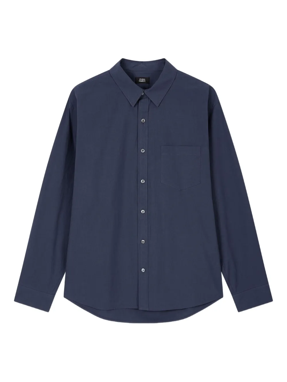 STUDIO TOMBOY camisa con botones | azul | Image 1