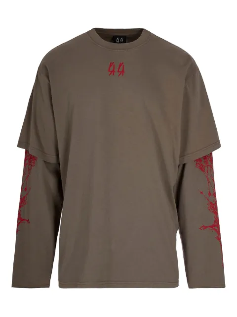 44 LABEL GROUP graphic-print T-shirt