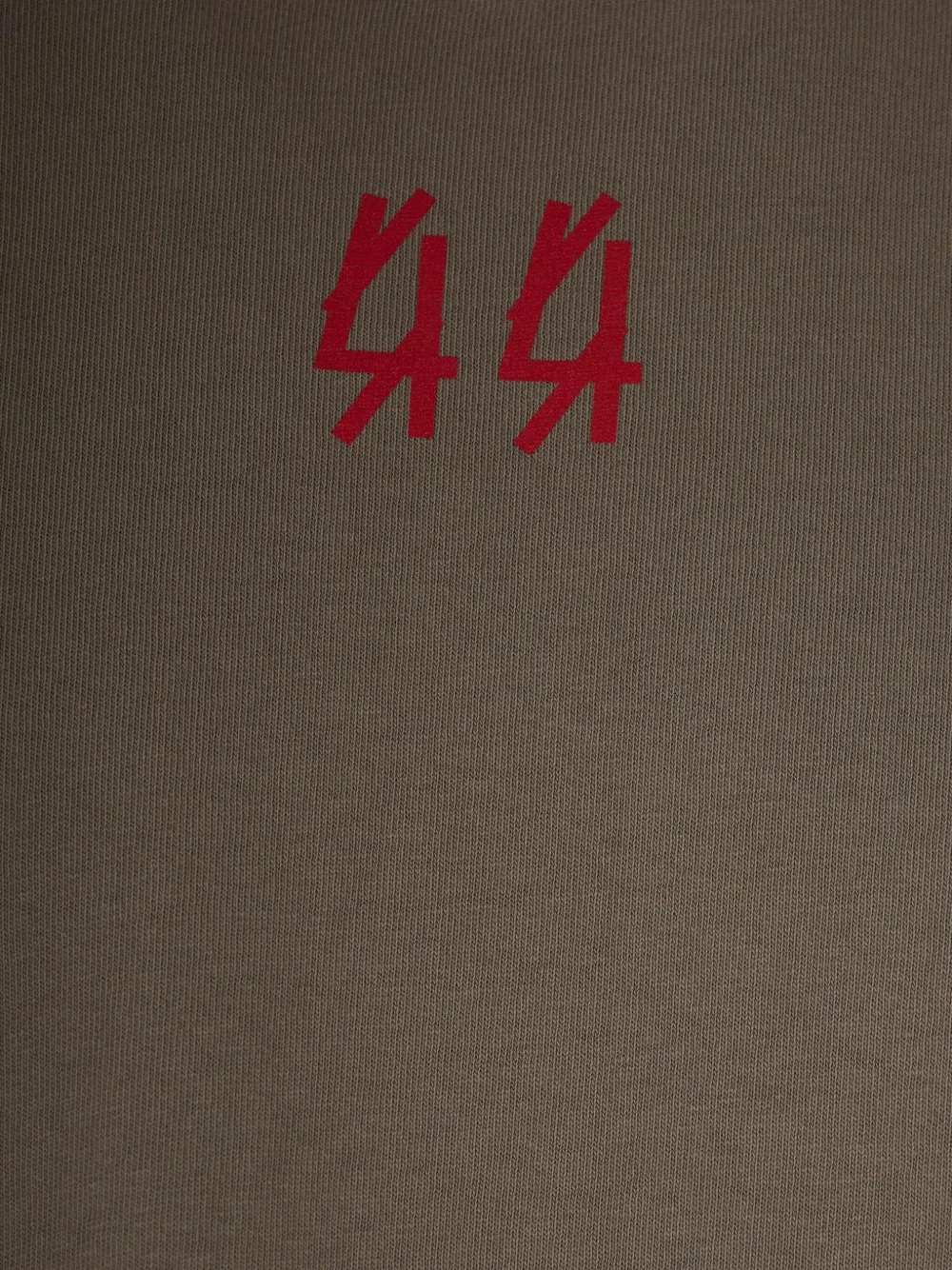 44 Label Group T-shirt Ewigkeit Double Sleeve In Brown