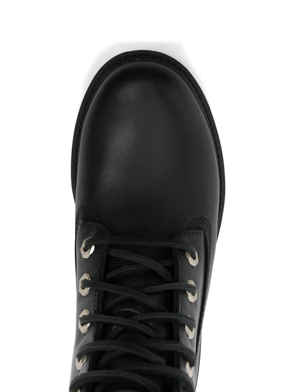 Timberland Lace-up Combat Boots In Black