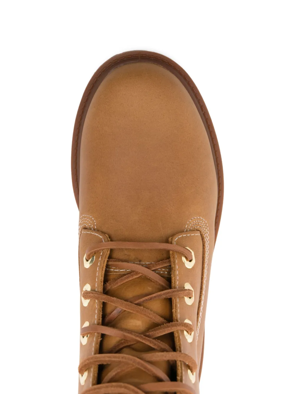 Timberland Veterlaarzen met logo-reliëf Bruin