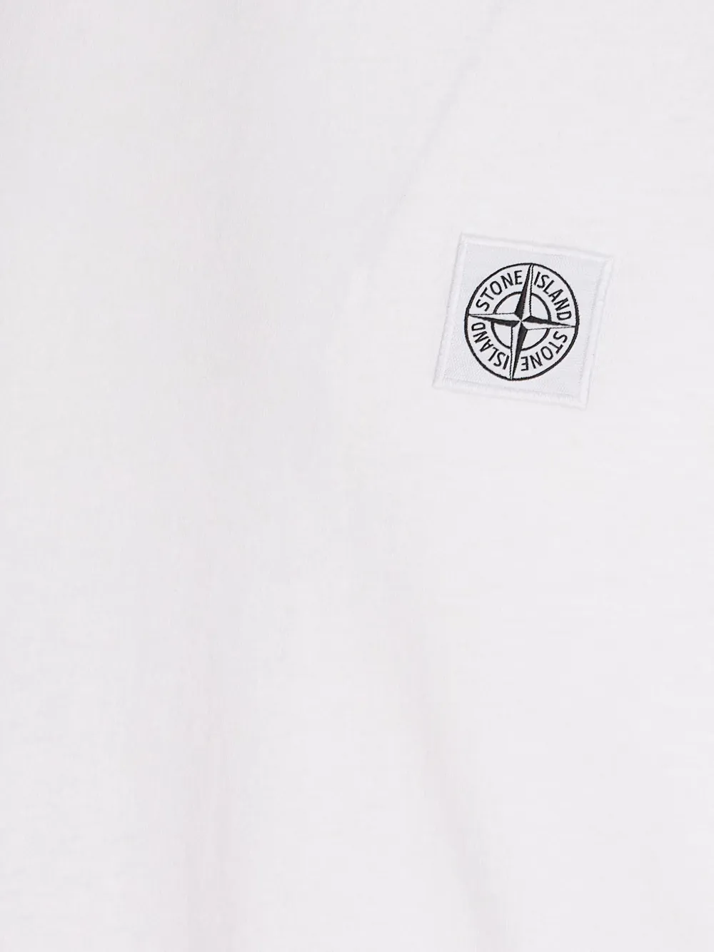 Stone Island T-shirt met fissato-effect Beige