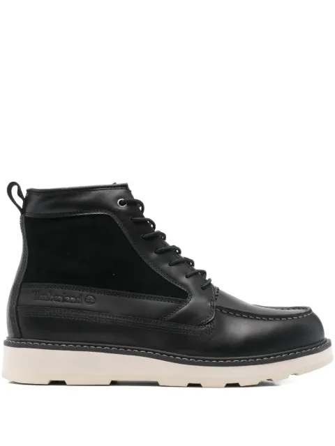 Timberland panelled lace-up boots