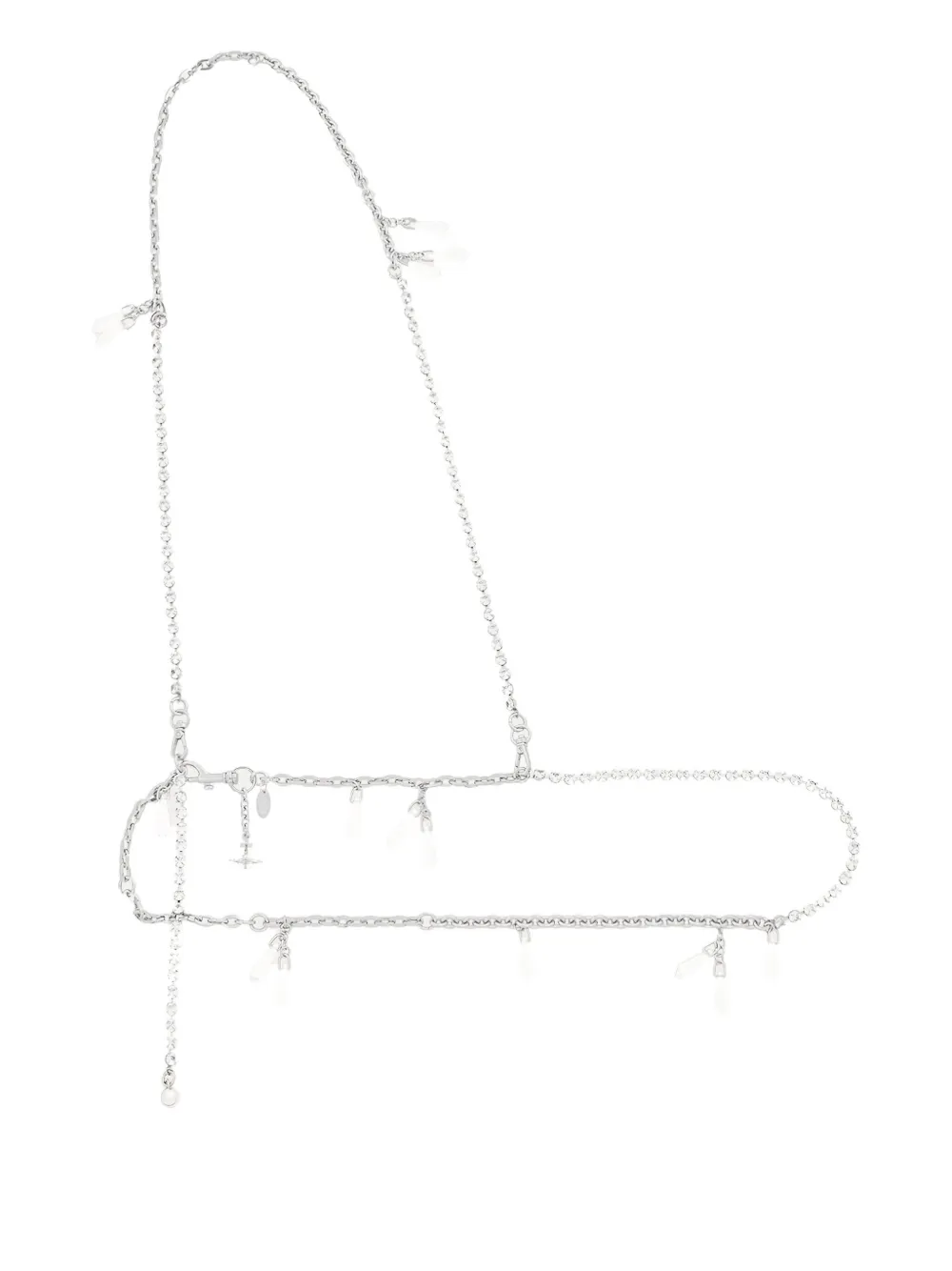 Vivienne Westwood Cintura a catena - Grigio