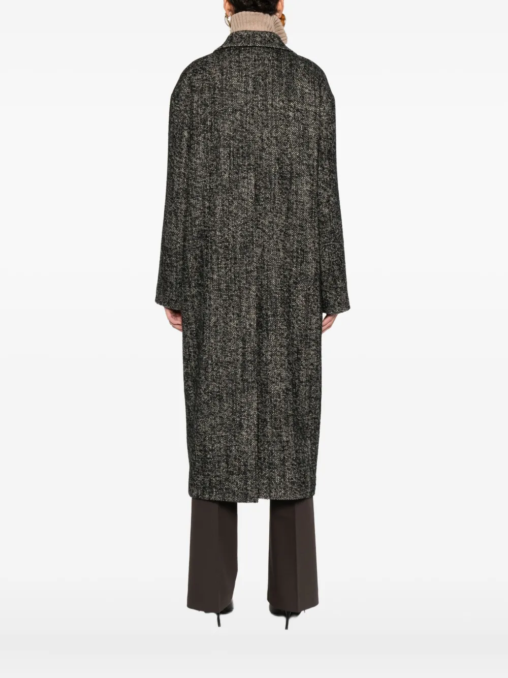 Tagliatore Jas met dubbele rij knopen Zwart