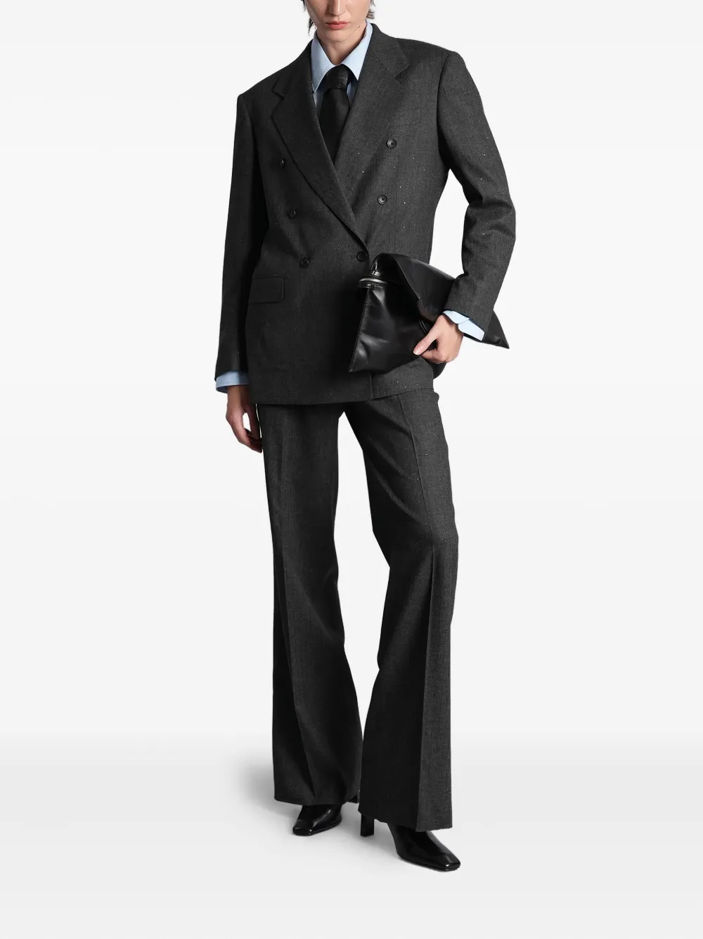 Tagliatore J-loreley19b Blazer In Grey Viscose In Gray