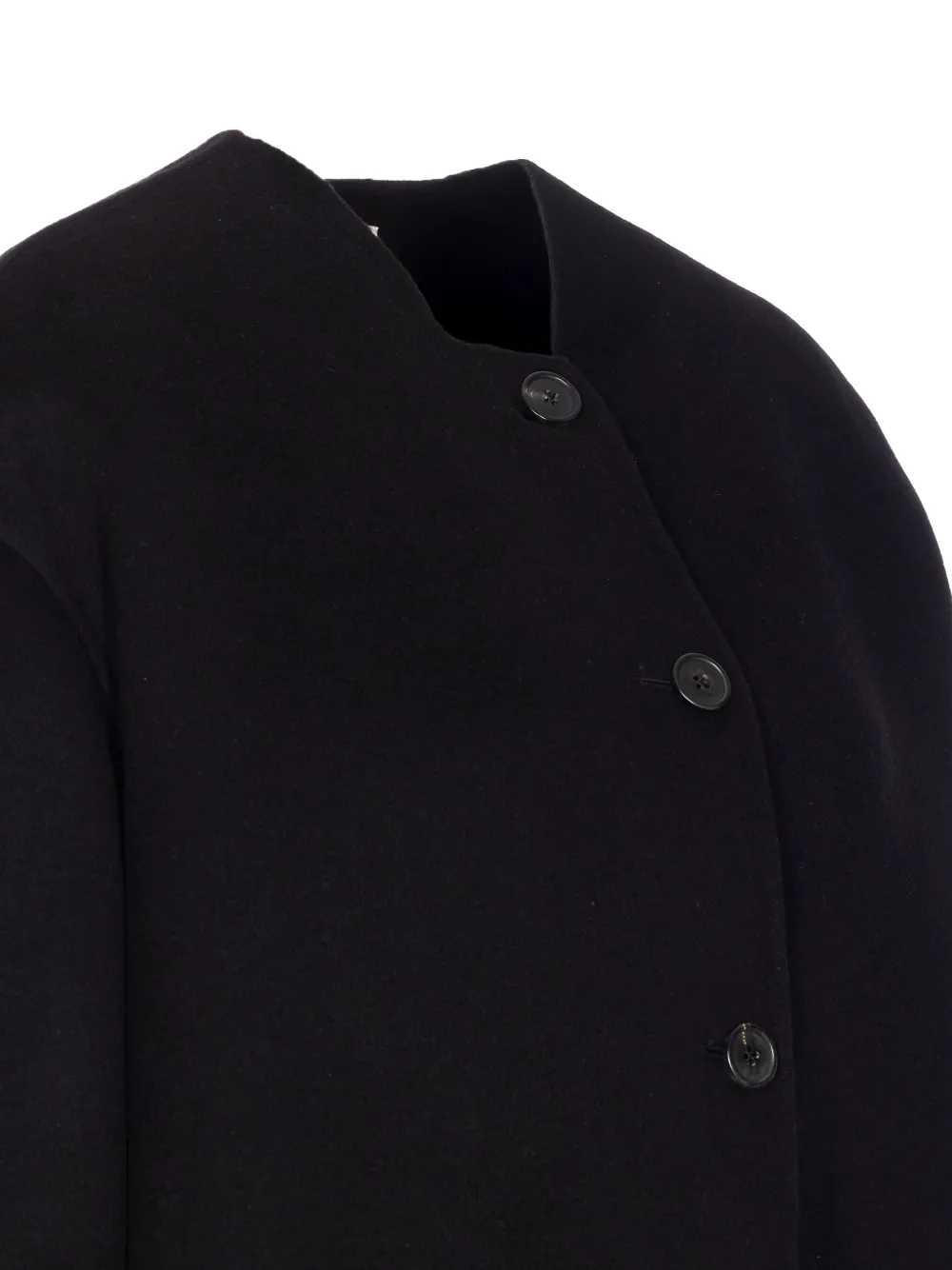 The Row Kala Single-breasted Coat In Black