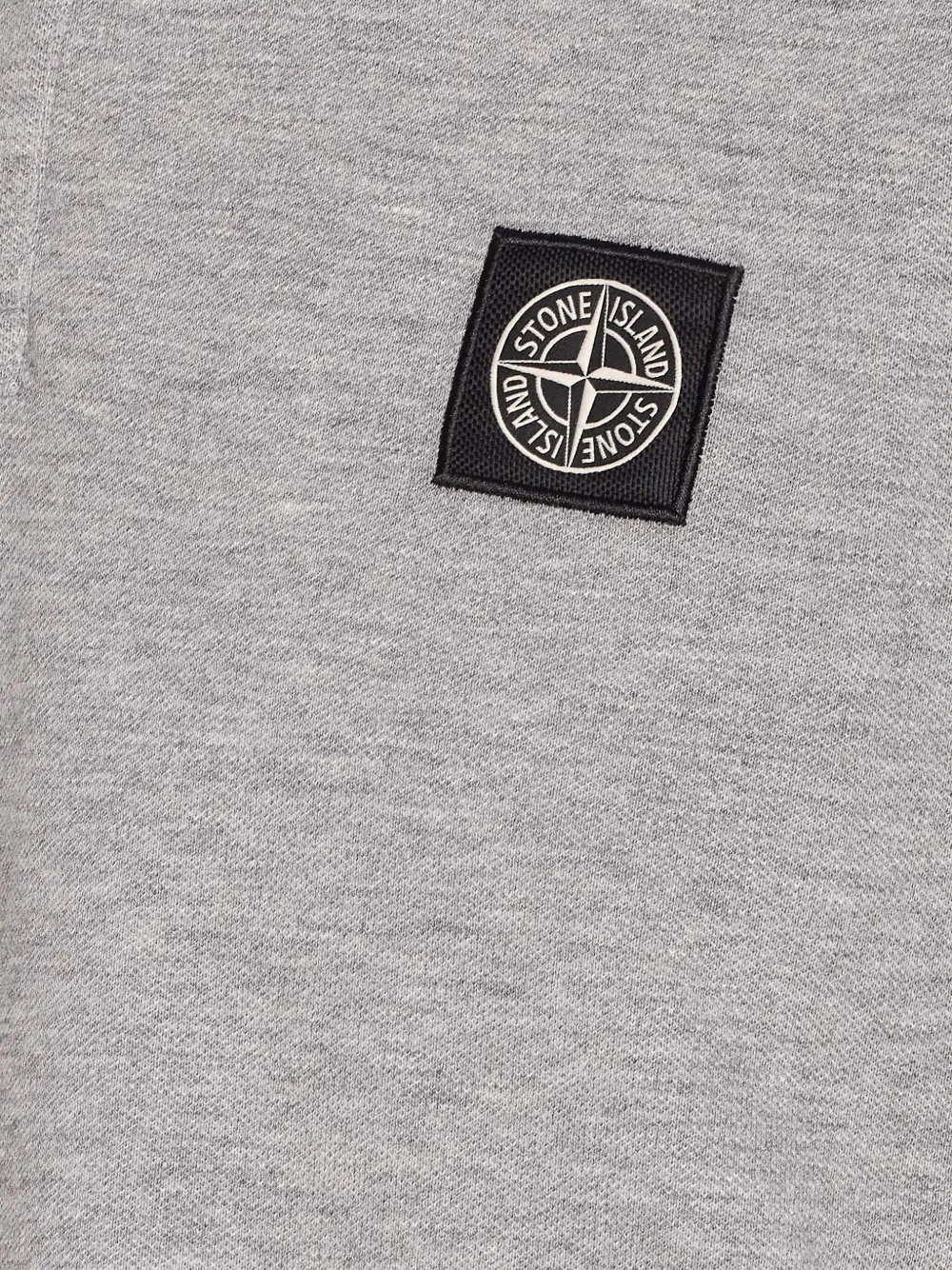 Stone Island Poloshirt met logopatch Grijs