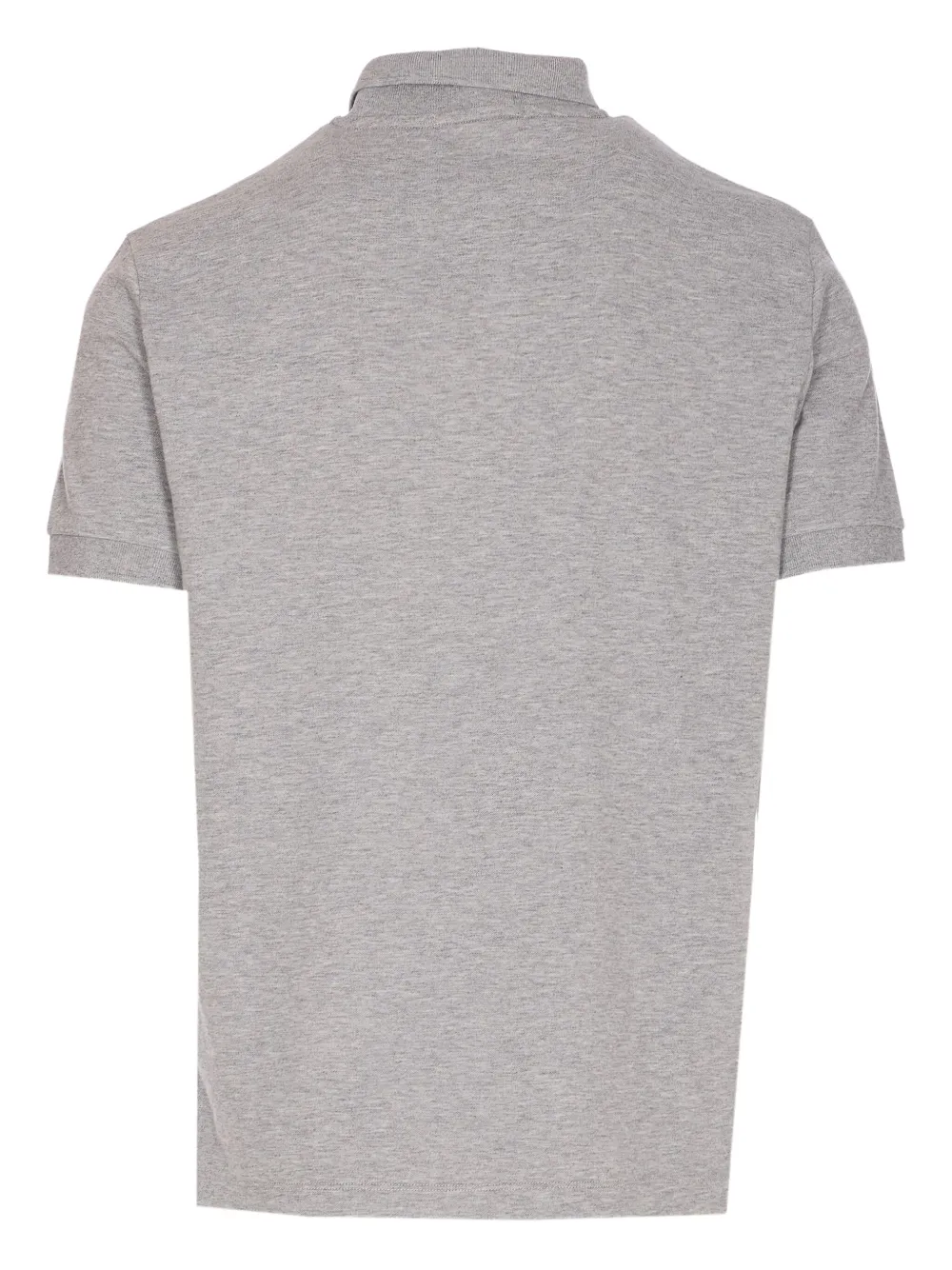 Stone Island logo-patch polo shirt - Grijs
