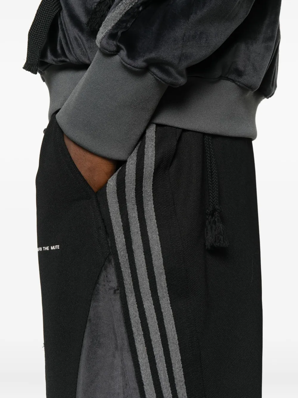 Adidas Originals X Song For The Mute 3-stripes Track Pants In Black