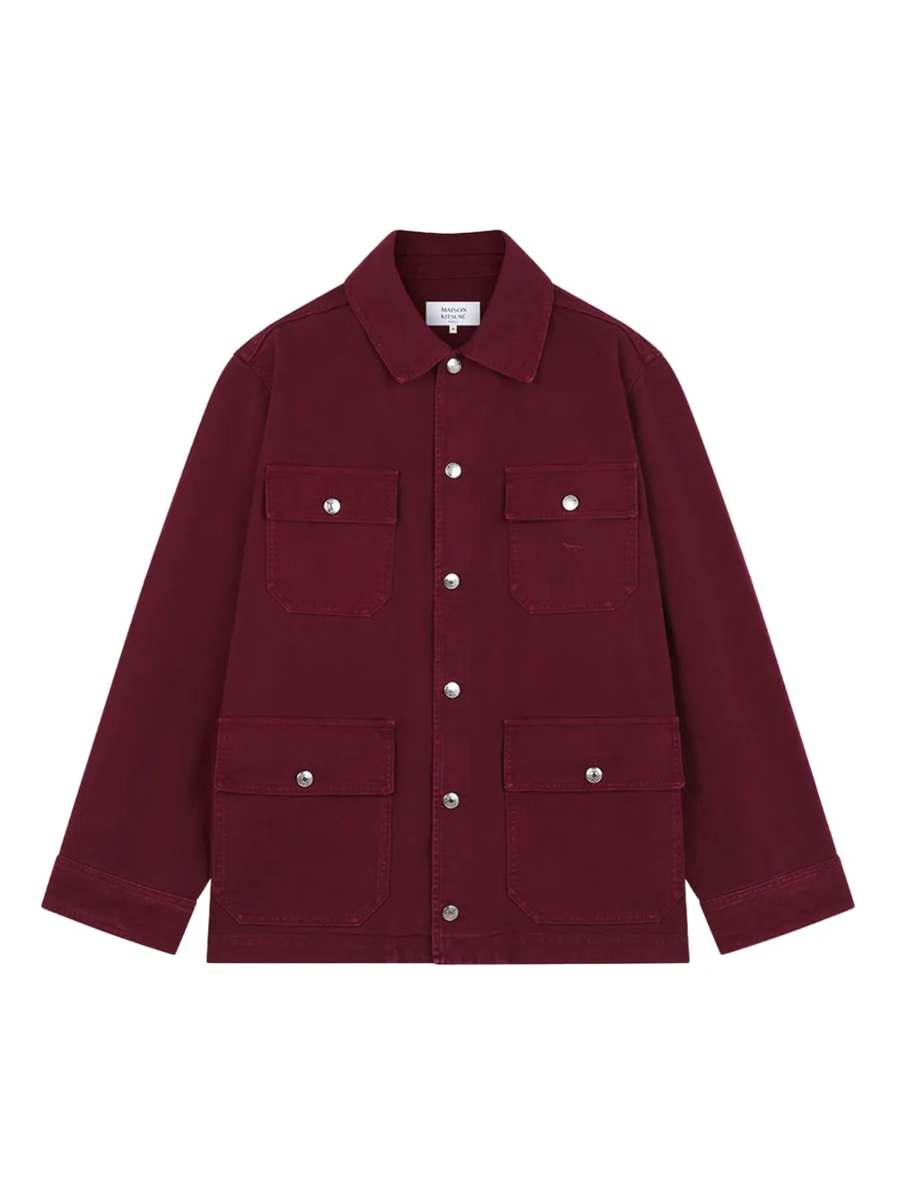 Maison Kitsuné ポケット シャツジャケット - レッド Maison Kitsuné ポケット シャツジャケット - レッド