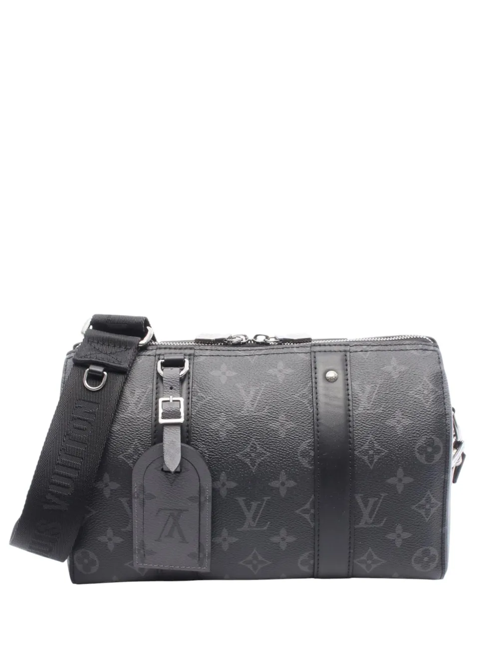 Louis Vuitton Pre-Owned 2021-2025 Monogram Eclipse City Keepall Louis Vuitton Pre-Owned 2021-2025 Monogram Eclipse City Keepall