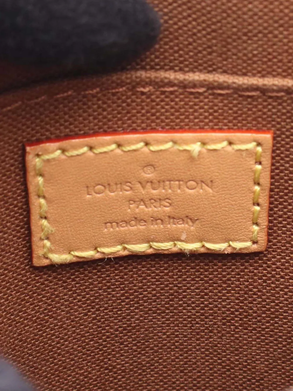 Pre-owned Louis Vuitton 2020 Monogram Petit Sac Plat Satchel In Brown