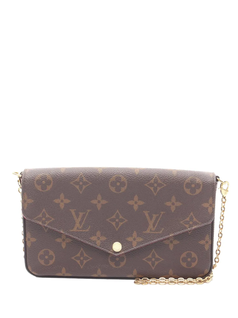 Louis Vuitton Pre-Owned 2020 Monogram Pochette Felicie crossbody bag - Louis Vuitton Pre-Owned 2020 Monogram Pochette Felicie crossbody bag -