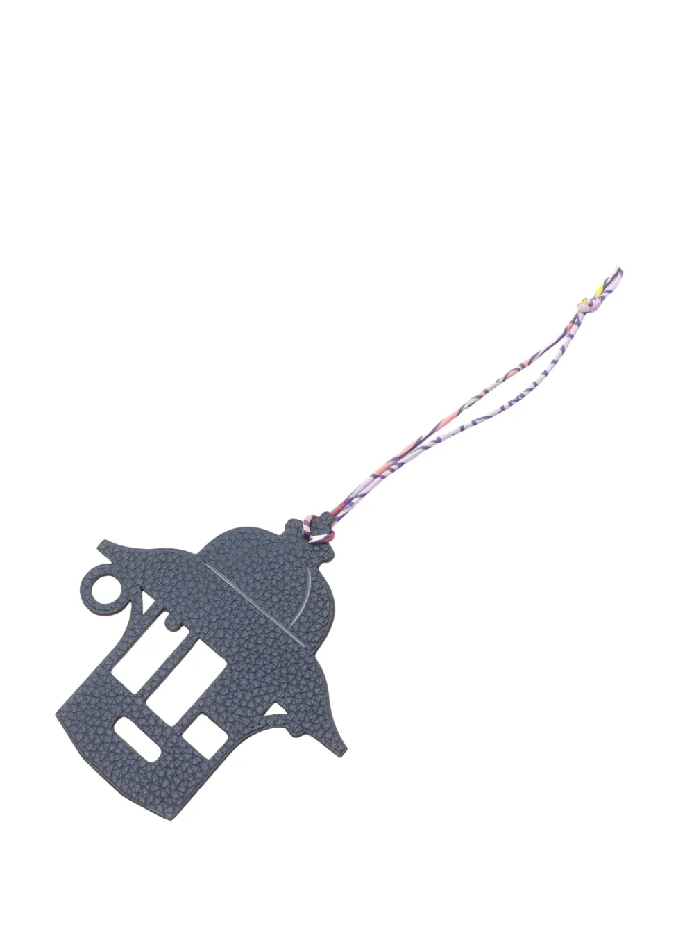 Hermès Pre-Owned 2021-2025 Clemence and Chevre Chamkila Petit 3H Kiosk Bag Charm | Image 2
