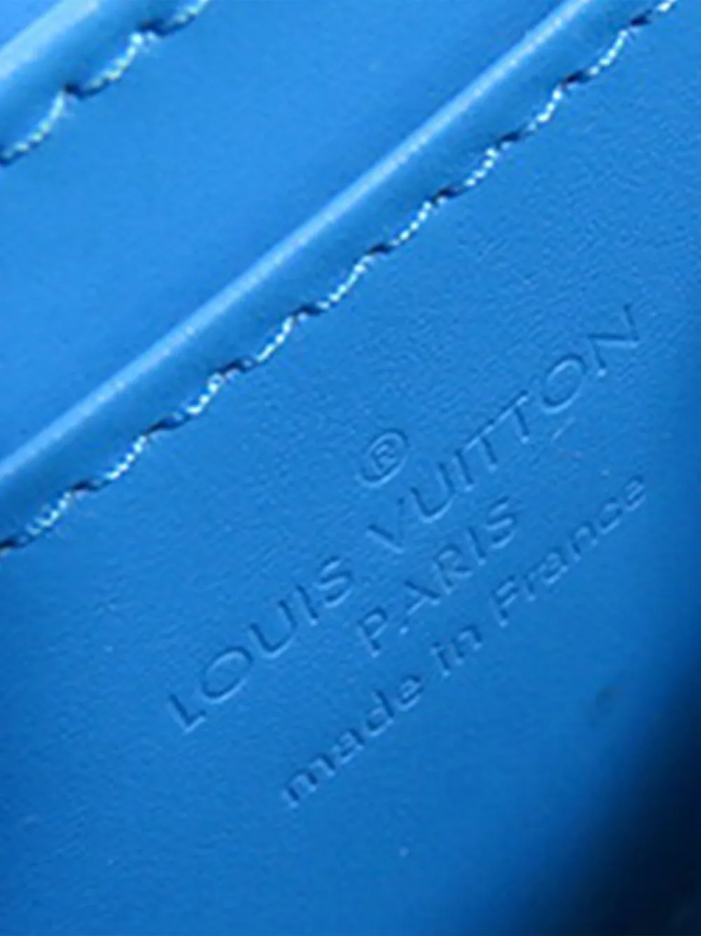 Pre-owned Louis Vuitton 2021-2025 Monogram Vernis Flower Zippy Purse Coin Pouch In Blue
