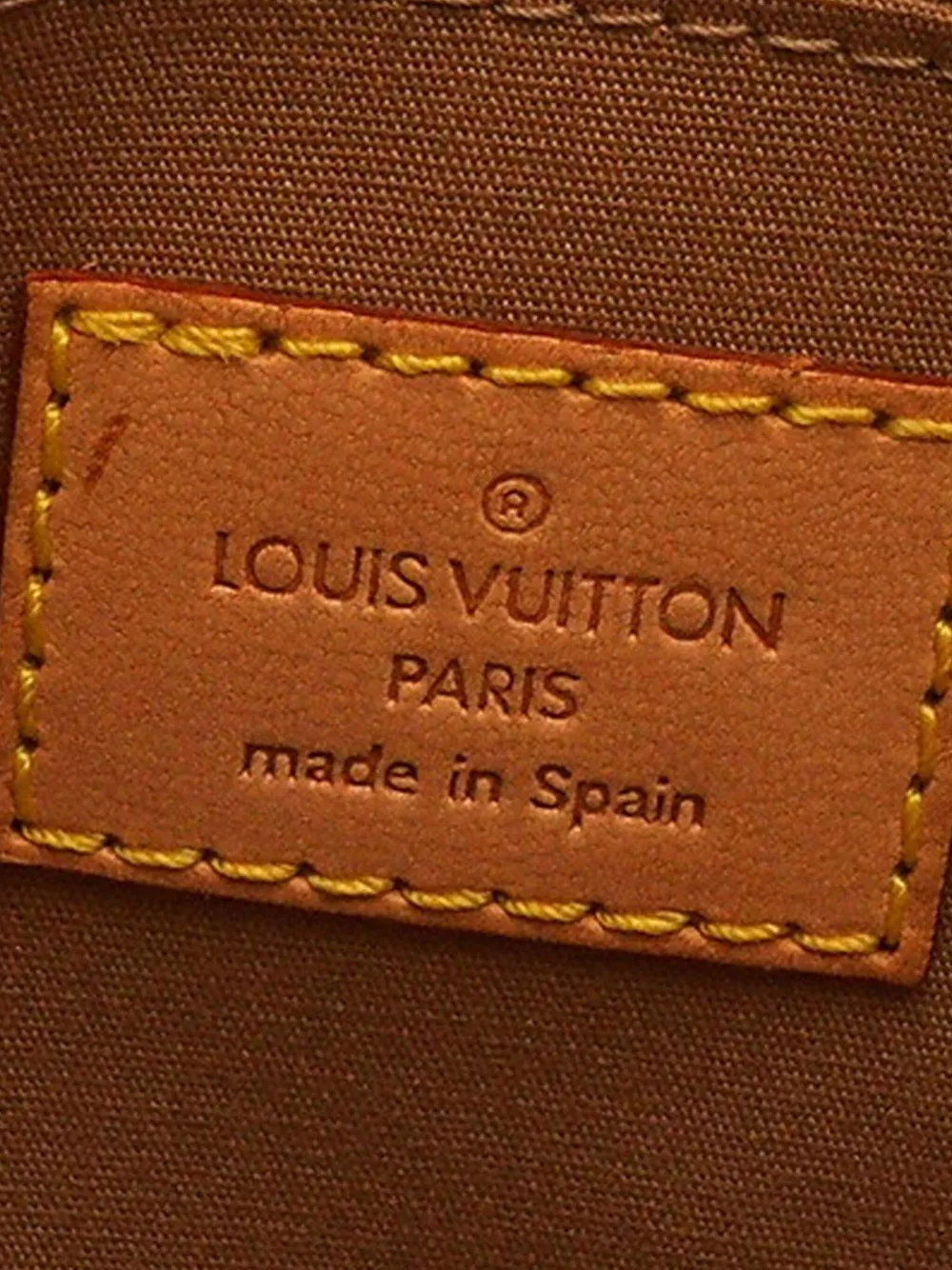 Pre-owned Louis Vuitton 2005 Monogram Vernis Maple Drive Handbag In Brown