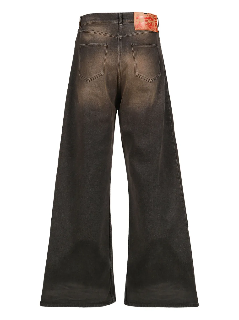 EGONlab. Broek met vlakken - Zwart