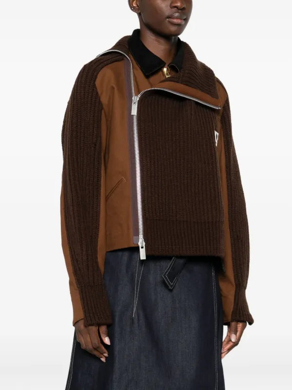 america　sacai ブラウン ジャケット Sacai Sacai x Carhartt WIP Duck Puffer Jacket | Saks Fifth Avenue