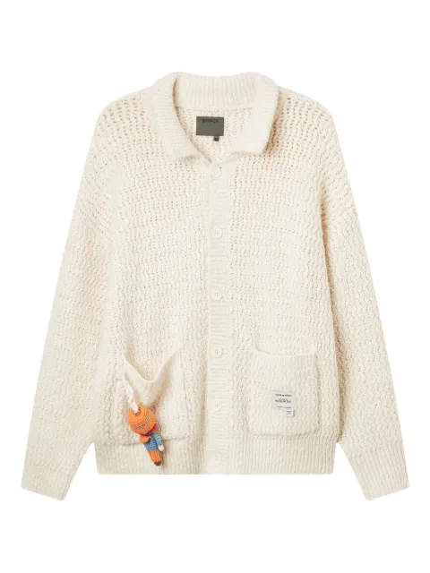 Musium Div. pockets buttoned cardigan
