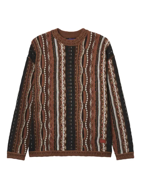 aftermaths striped pattern sweater