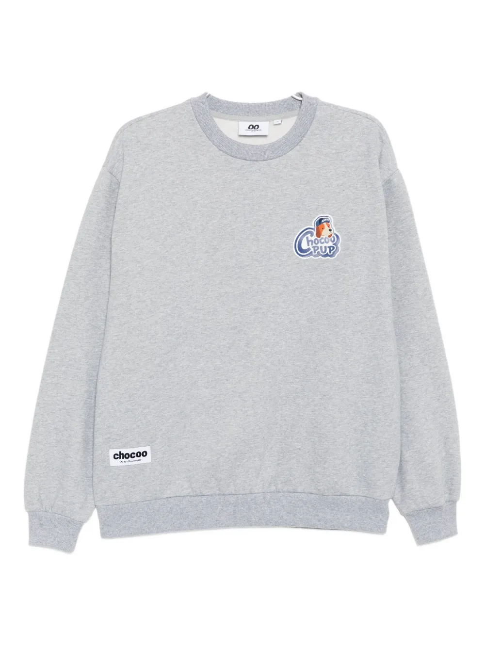 CHOCOOLATE chocoo-pup sweatshirt | Grey | Image 1