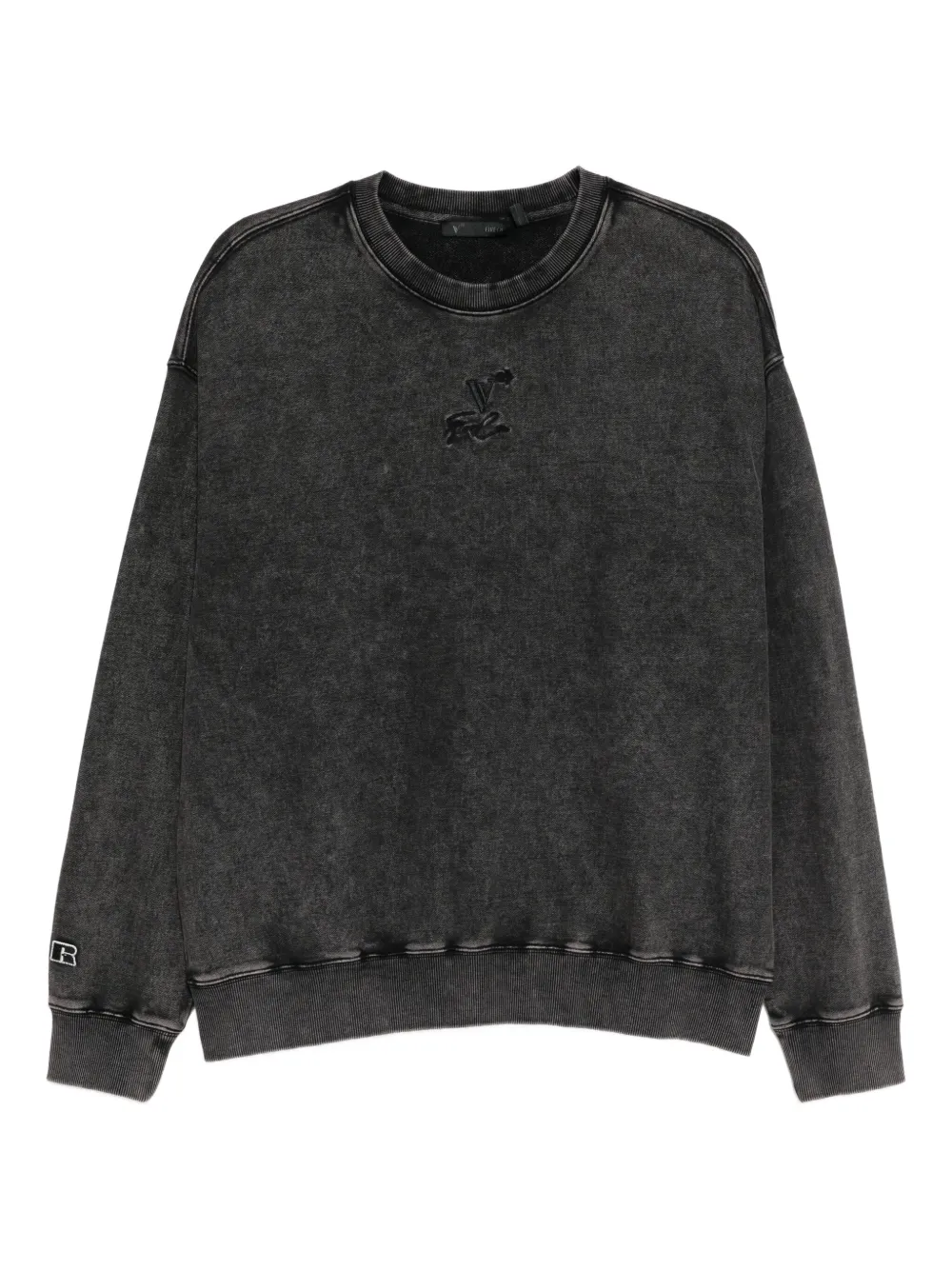 FIVE CM ウォッシュド スウェットシャツ | ブラック | Image 1