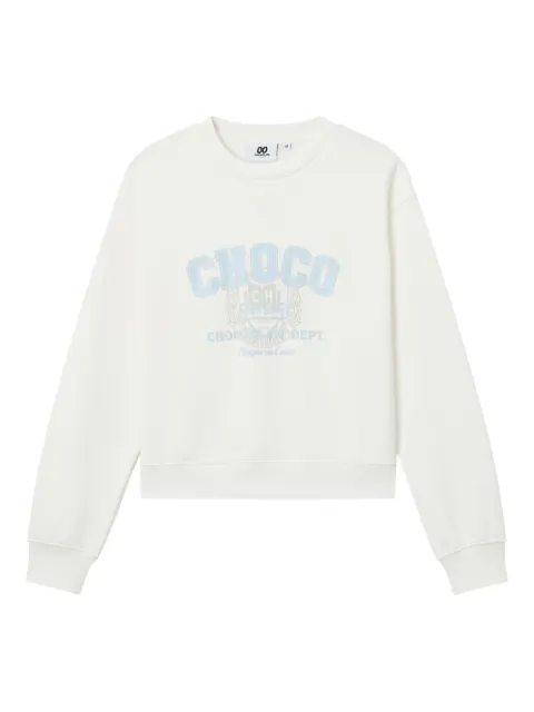 CHOCOOLATE logo-print sweatshirt 