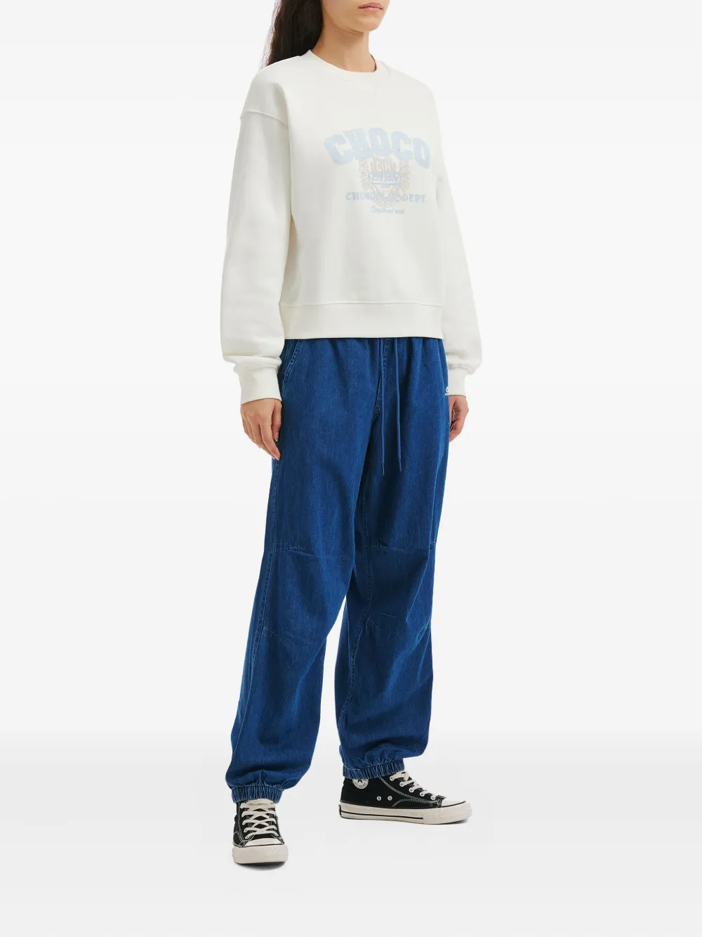 CHOCOOLATE logo-print sweatshirt | Sweaters | Image 2