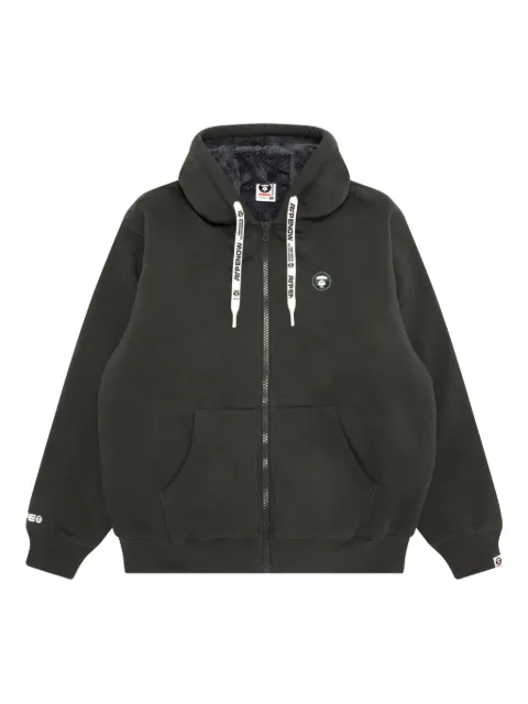 AAPE BY *A BATHING APE® sudadera con aplique de cierre