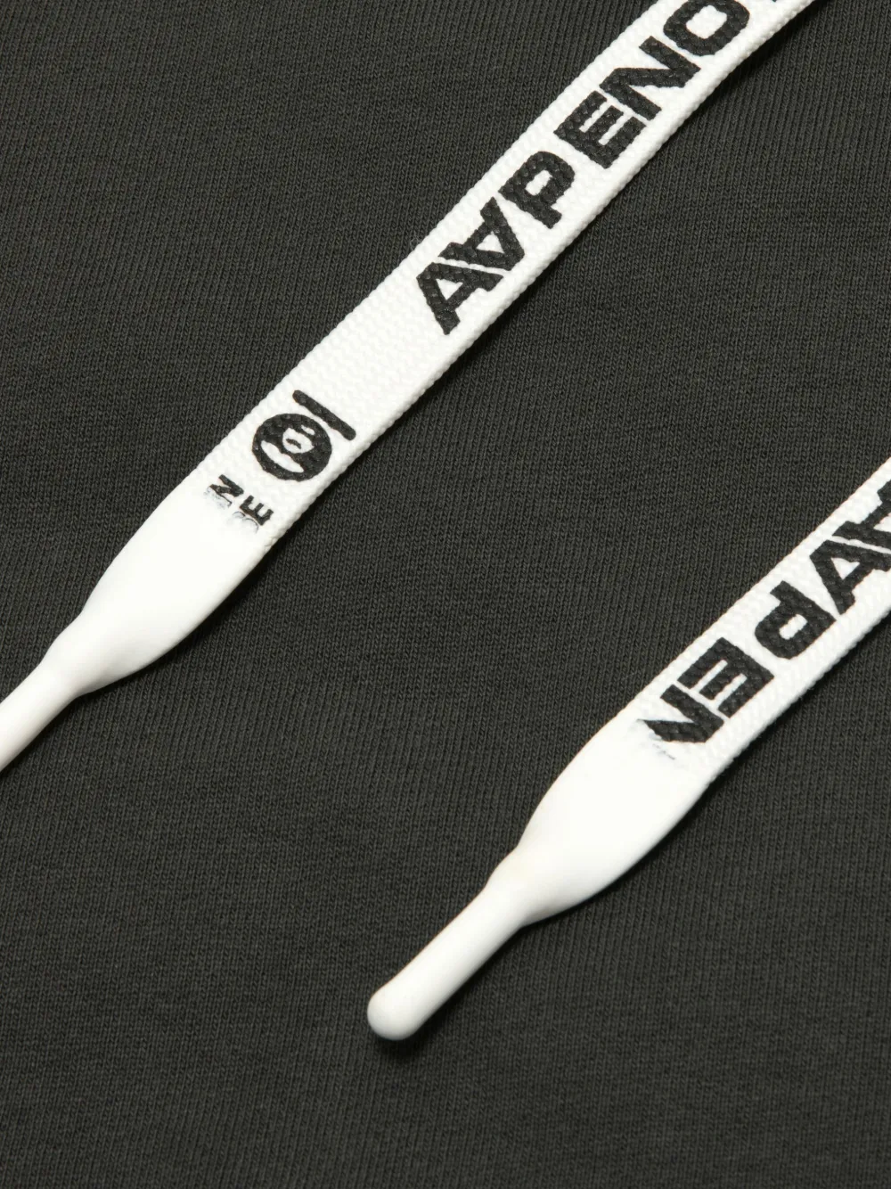 Aape By A Bathing Ape Zip Appliqué Sweatshirt In Black
