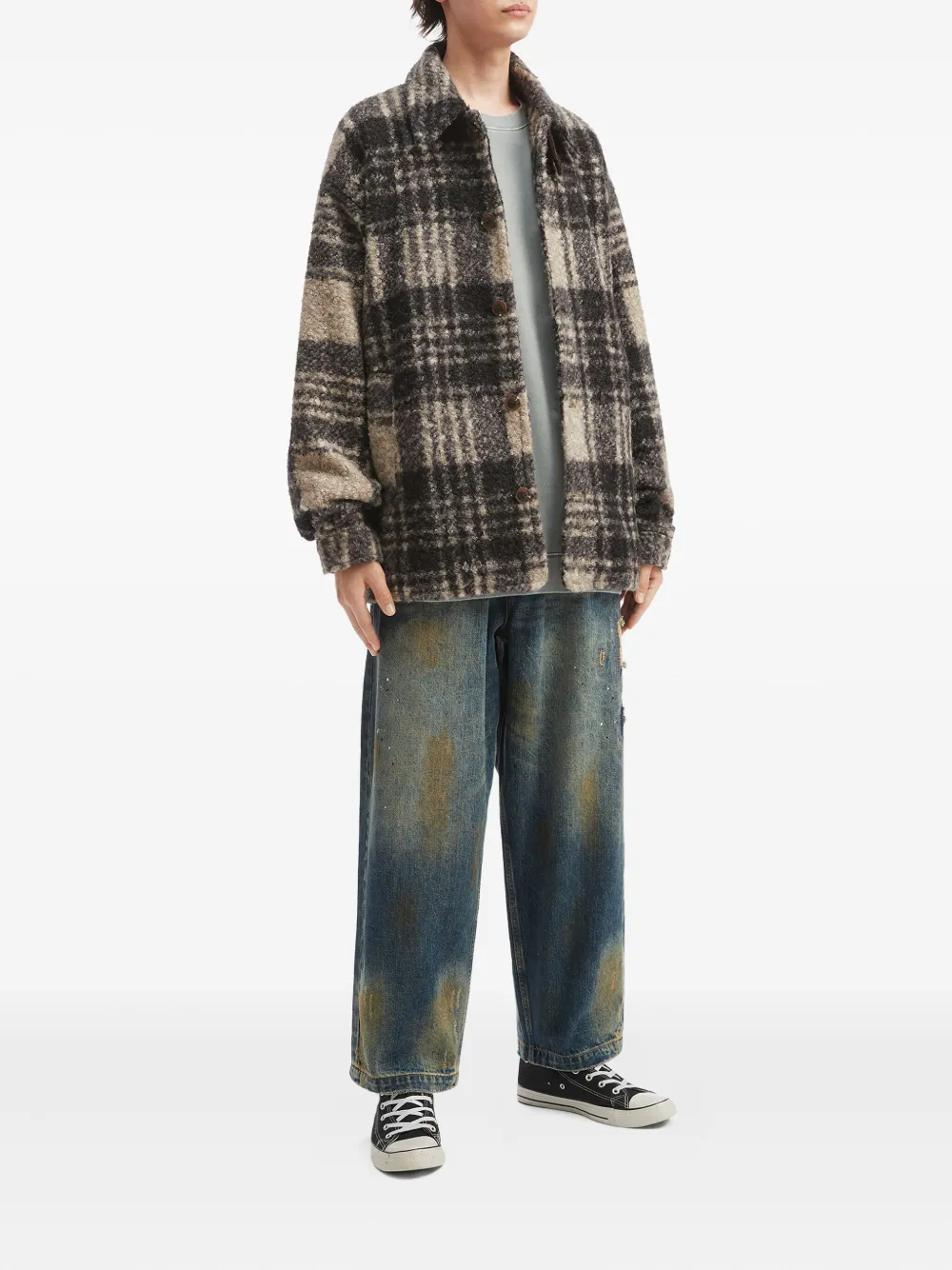 aftermaths patchwork jeans | Regular & Straight-Leg Jeans | Image 2