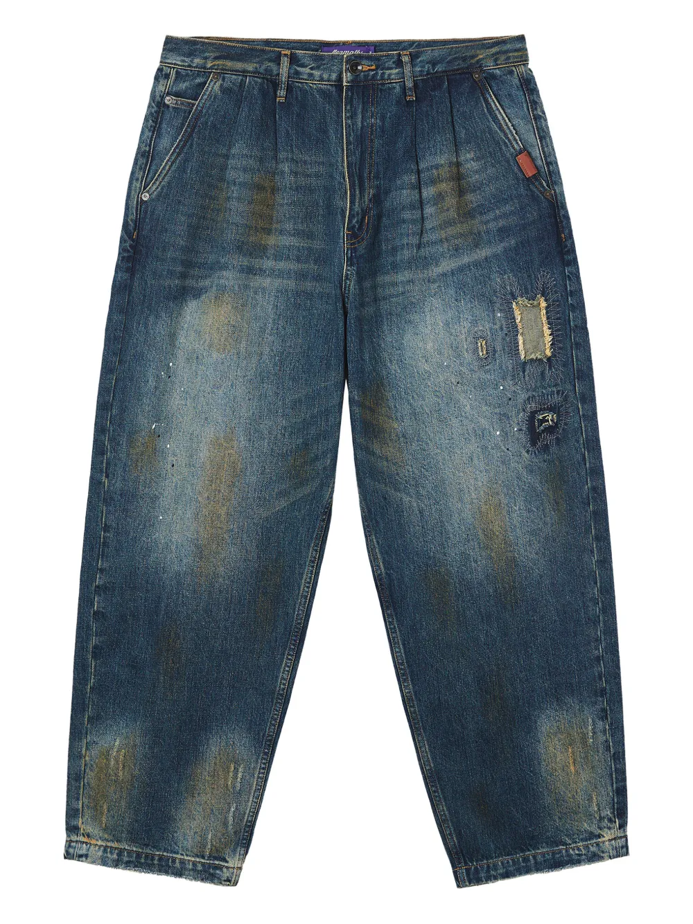aftermaths patchwork jeans | Blue | Image 1