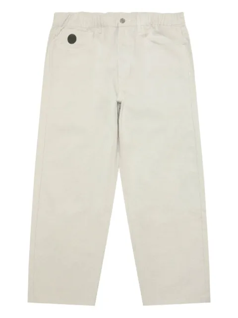 AAPE BY *A BATHING APE® Moonface elasticated logo trousers