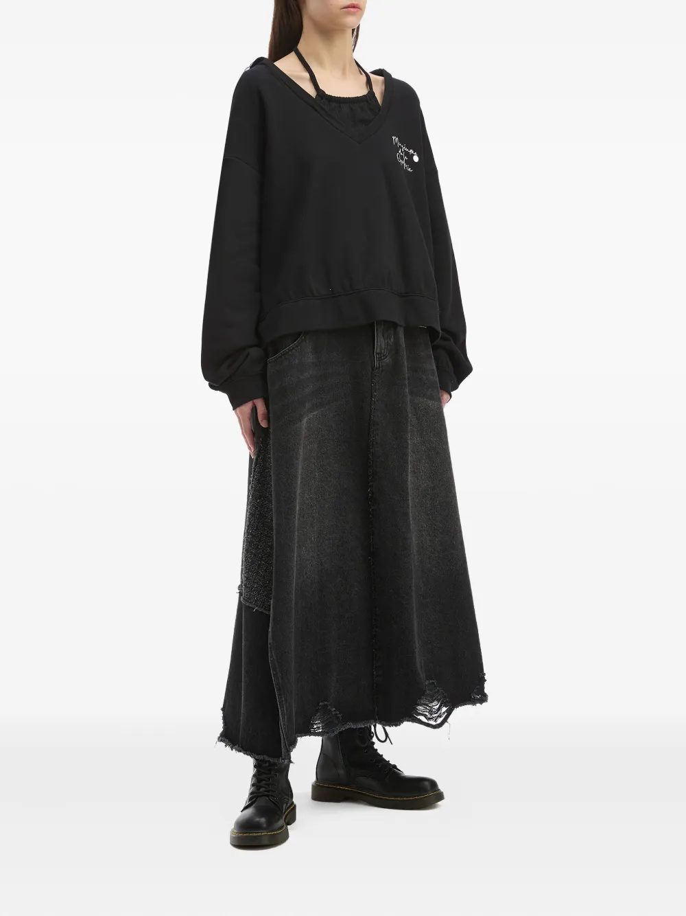 Musium Div. sudadera con cuello halter | Sudaderas | Image 2