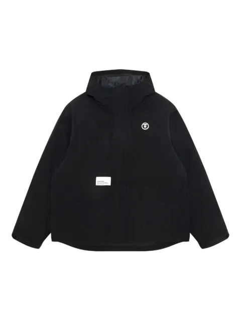 AAPE BY *A BATHING APE® logo hooded jacket