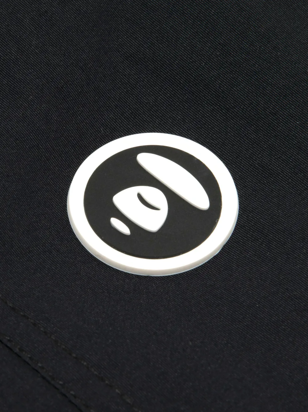 AAPE BY *A BATHING APE Jack met logo Zwart