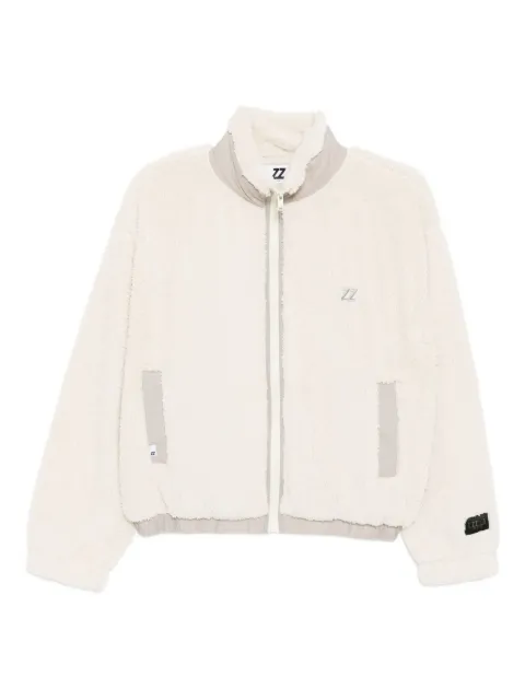 izzue logo fleece jacket