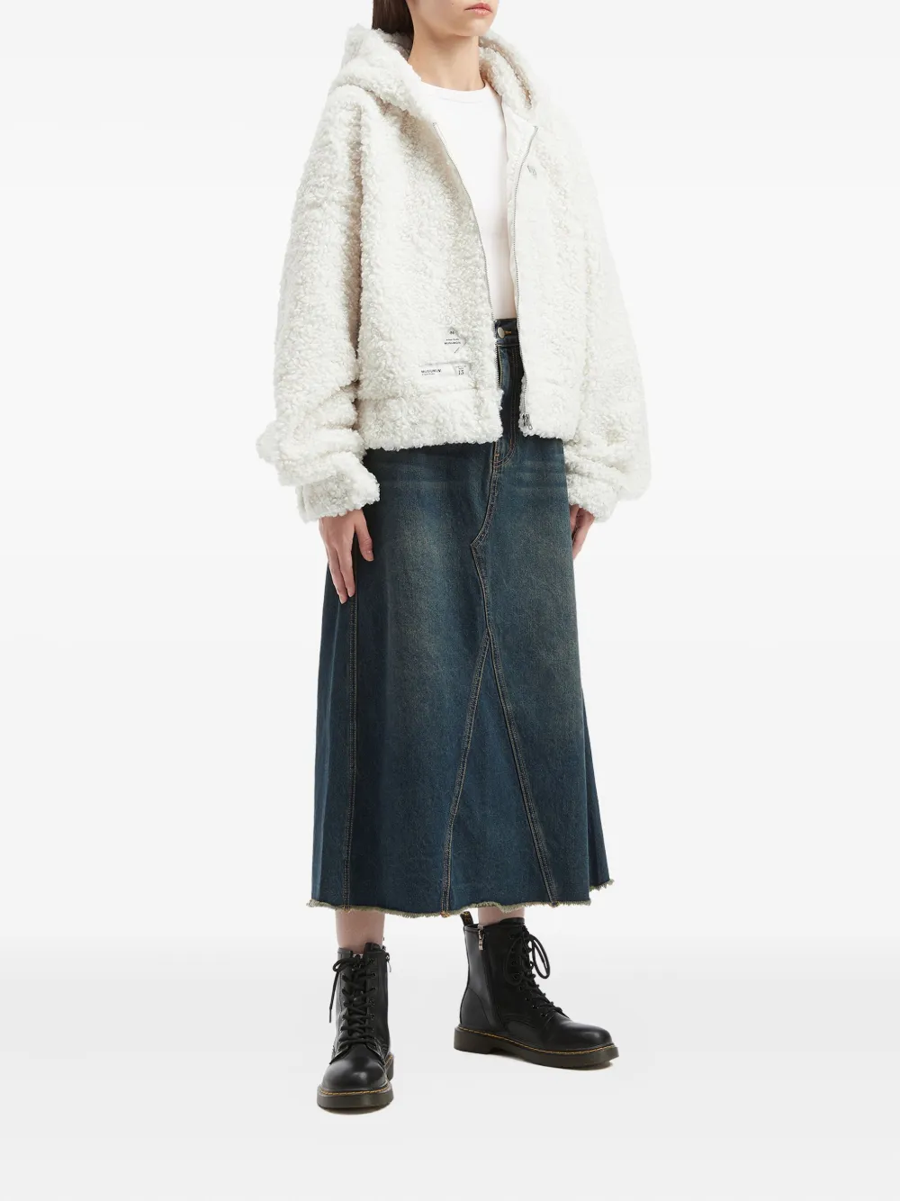 Musium Div. hooded zip jacket | Cropped Jackets | Image 2