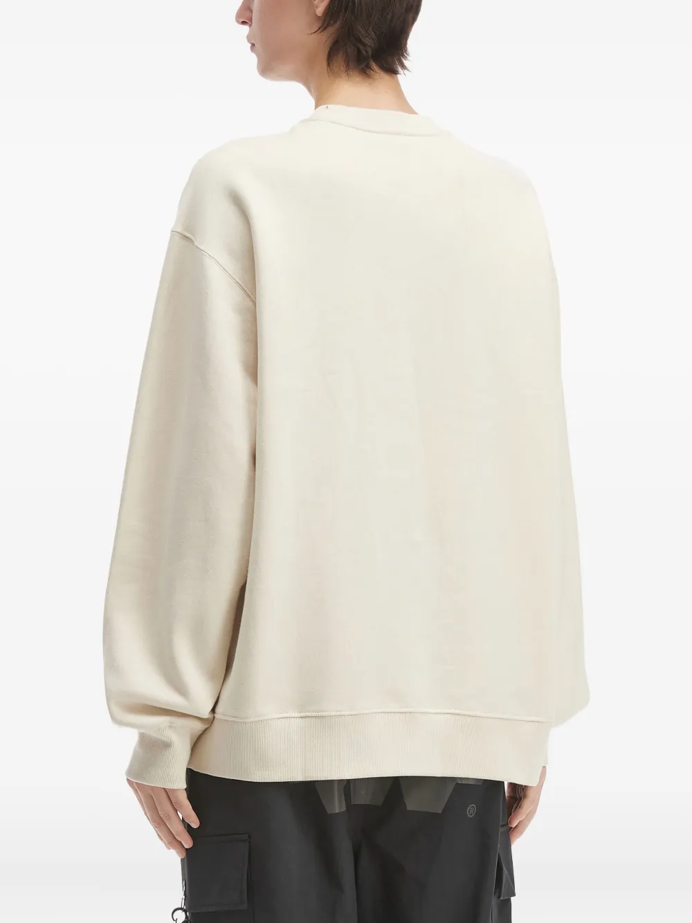 Fingercroxx Bigfoot Sweatshirt In White