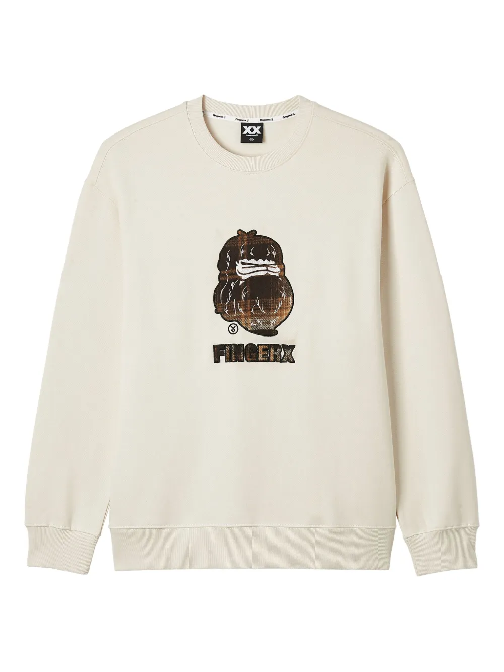 FINGERCROXX Bigfoot sweatshirt | Neutrals | Image 1