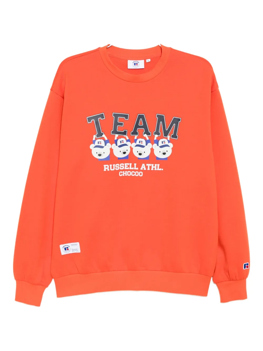 CHOCOOLATE graphiced sweatshirt | Orange | Image 1